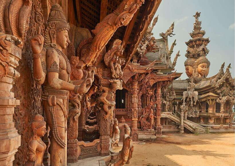 Pattaya: Sanctuary of Truth Admission with Guided Tour - Sanctuary of Truth’s all-wood build: why it’s more than a pretty stop