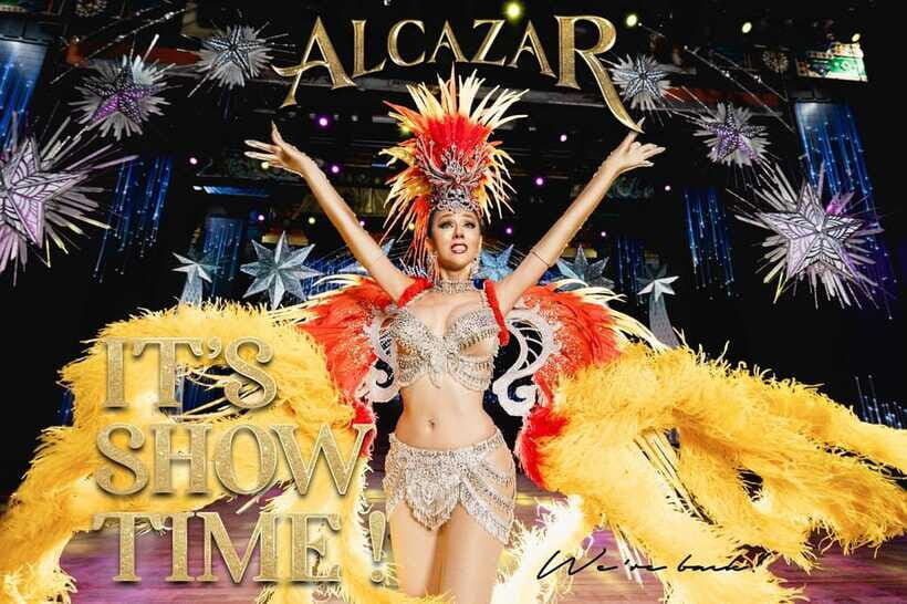 Thailand: Alcazar Cabaret Show VIP Ticket - International performances: Korean fan dance and world-inspired acts